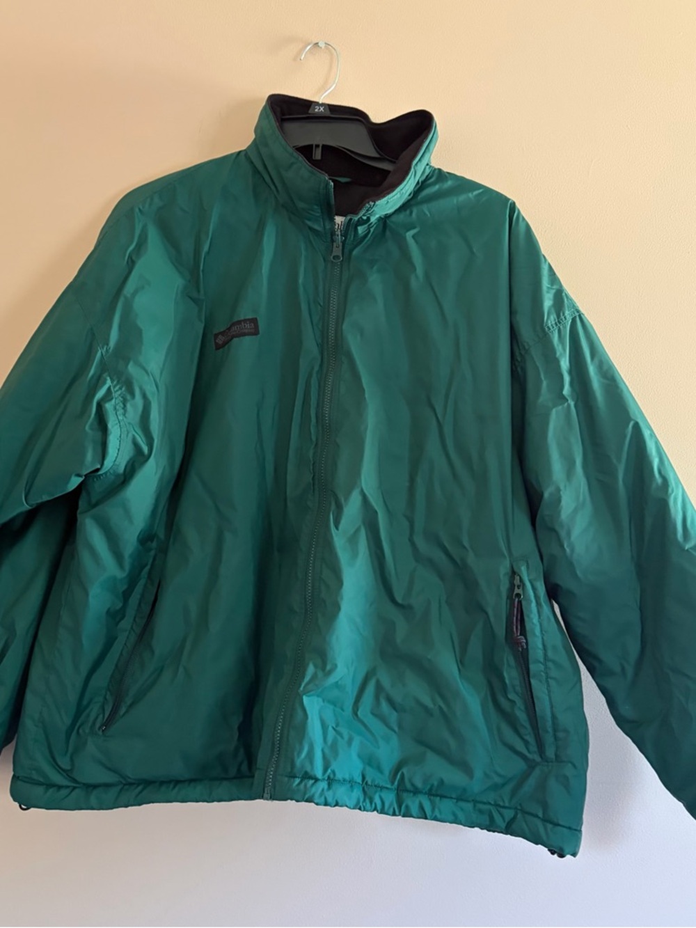 Vintage Columbia green Zip-Up Jacket coat